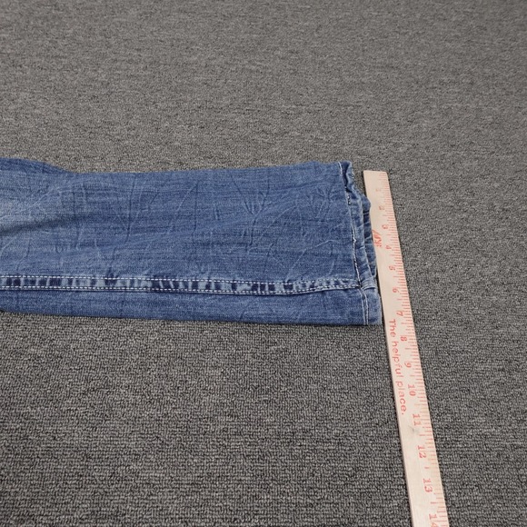 Cowgirl Tuff Co Freedom Jeans Womens 28 Blue Medium Wash Mid Rise Bootcut 28x35 - Picture 9 of 10